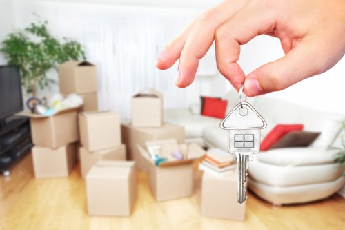 Professional packing services in Barking preparing moving boxes
