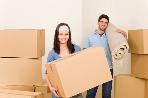 Business stock stored safely in a Barking short-term storage facility